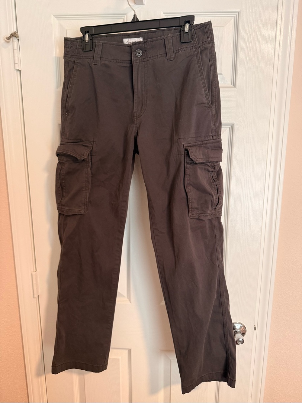 Goodfellow & Co Gray Cargo Pants with Side Pockets